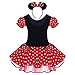 Kids Christmas Holiday Princess Ballet Tutu Skirt 2pcs Dress for Baby Girl Birthday Party Pageant Outfits Set Red 7-8 Years
