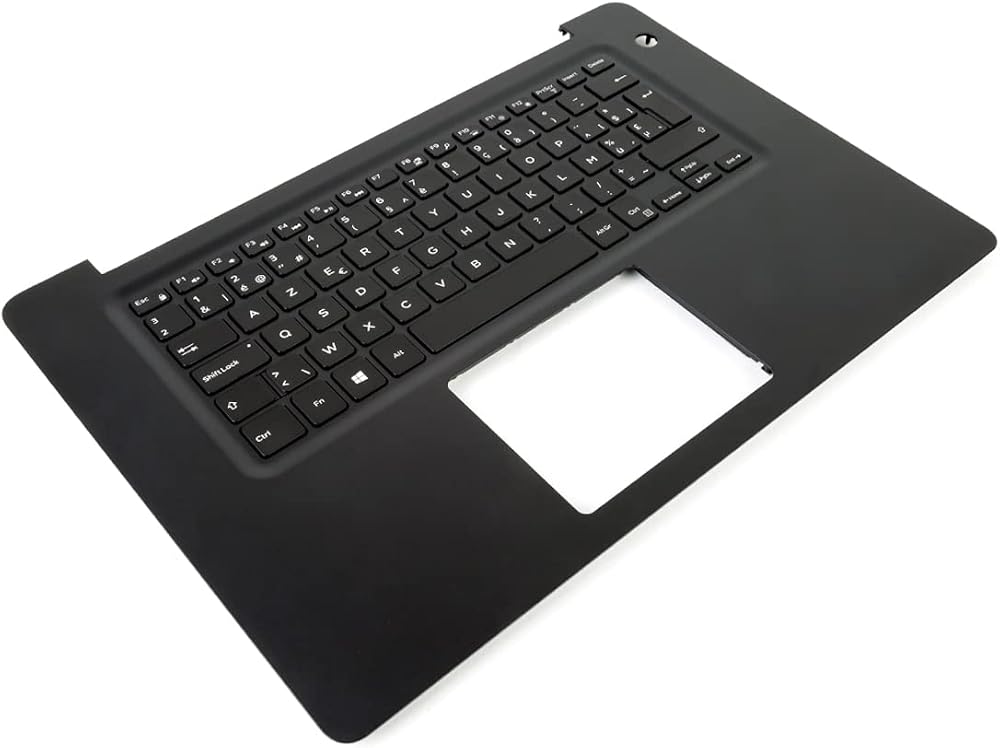 Dell Vostro 5581 Palmrest Keyboard Belgian Backlit Without Biometric Renewed