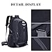 IFLYING Backpack 40L Lightweight Water-Resistant Hiking Daypack For Camping Traveling (Black)