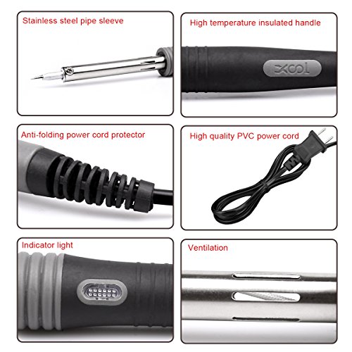 image for XOOL Soldering Iron 60W, Electric Soldering Iron Precision Tip Welding