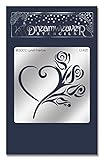 Stampendous Dreamweaver Metal Stencil, Heart Bouquet