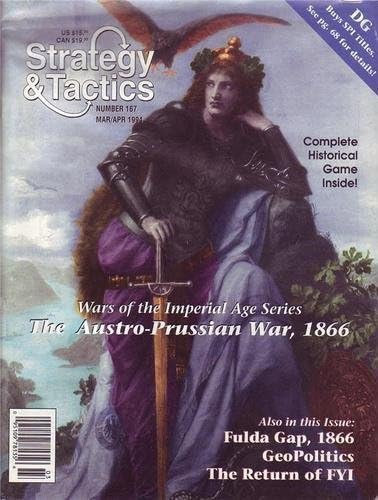 DG: Strategy & Tactics Magazine #167, with Austro-Prussian War, 1866, Board Game by DG Decison Games