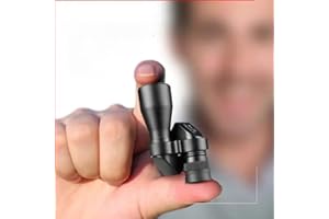 Mini Monocular, 10x20mm Portable Pocket Monocular, Suitable for Adults, Ideal for Hiking, Travel, and Outdoor Adventures (Bla