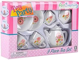 ceramic tea set for girl