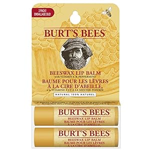 Burt's Bees Lip Balm Multipack, Chapstick Lip Balms With Beeswax And Vitamin E, Duo Value Pack, 2x4.25g