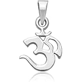 Mimi 925 Sterling Silver OM OHM AUM Yoga Charm Pendant