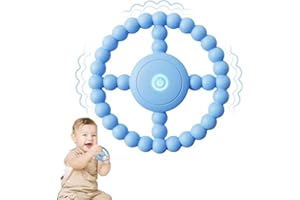Vibrating Sensory Chew Toys,Teething Toys 0-6 Months,Apply To Autism, Adhd, Anxiety,Helps Improve Oral Movement, Stimulate Sp
