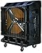 Portacool PAC2K482S 48-Inch Portable Evaporative Cooler, 20000 CFM, 4000 Square Foot Cooling Capacity, 2-Speed, Black