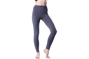 Women's Natural Ultra-Soft Premium Cashmere Knitted Thermal Pants Legging Warm & Soft for Women (Grey, M)