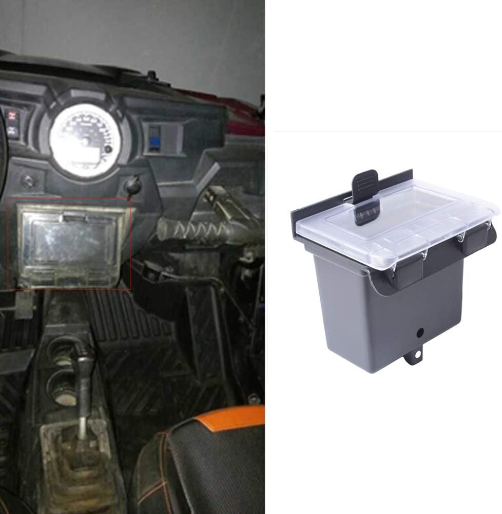 SOYAVISION ABS Black Center Dash Storage Box Center Compartment for 2014-2015 Polaris RZR XP 1000 RZR XP 4 1000/PS RZR XP 1000 INTL