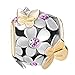 Pugster Light Purple Crystal Flower Butterfly Charm Bead Fits Pandora Bracelet