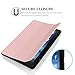 All-New Fire HD 8 2016 Case 6th Generation, Swees Slim Pu Leather Folio Flip Kidproof Protective Case with Stand for New Fire HD 8 Kids Tablet ( 6th Gen 2016 Release ) Rose Gold