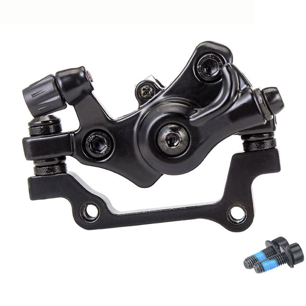 Bicycle Disc Mechanical Brake Calipers Rear disc brake Universal Black Aluminum Alloy Outdoor Cycling Bike Mechanical Disc Brake Rear Caliper F180 R160