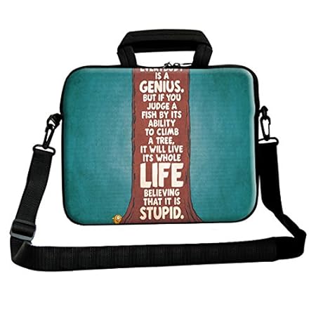 Theskinmantra Albert Einstein Messenger Bag for 11 inch Laptop