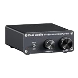 Fosi Audio M04 Subwoofer Amplifier for Home Theater Mono Channel Digital Class D Integrated Power Amp for Passive Speakers Subwoofer