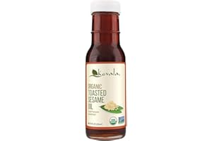 Kevala Organic Toasted Sesame Oil, 8 Ounce (Toasted Sesame oil, Organic, 8oz)