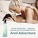 Cyberskin Back Door Anal Lubricant-8 fl.oz, Water-Based Desensitizing lube, Gently Numbing- Slippery -Long Lasting- Sensitive Skin Friendly, Natural Personal Lube for Men, Women and Couples