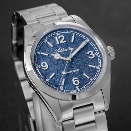 ADDIESDIVE 36 MM Mens Wrist Watch VH Quartz Sweep Second K1 Bubble Glass Luminous 100 M Waterproof Minimalist Unisex Watches