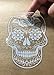 OSMdecals - Sugar Skull Sticker Version 38 - Day of the Dead Vinyl Wall Home Decor Car Window Decal Sticker
