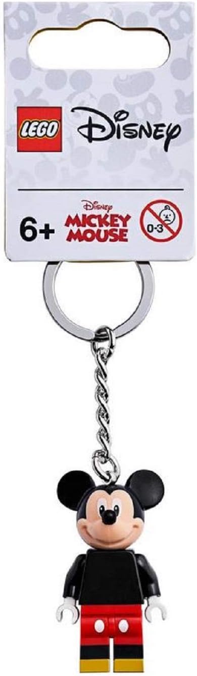 LEGO - Disney 853998 Mickey Mouse Key Ring, Red / Black, 1
