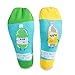Pavilion - Gin & Tonic Fun Blue, Green & Yellow Patterned Alcohol S/M Unisex Socks - 4-9 Women US & 5-8 Men US