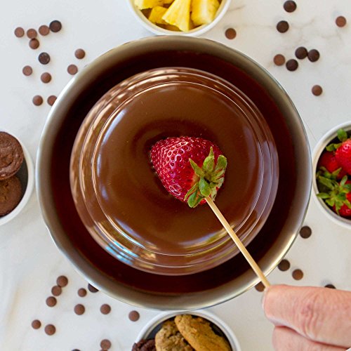 Sephra Belgian Chocolate, Fondue Chocolate Belgium, Kosher Dairy Belgian Chocolate for Chocolate Fountains, Belgian Chocolate Fondue, Chocolate Chips for Baking (Belgian Milk Chocolate, 20 LBS) - Thumbnail 4