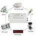 COOLWEST 24W 12V Power Supply Driver Transformer for LED Flexible Strip Light and G4, MR11, MR16 Light Bulbs 2A