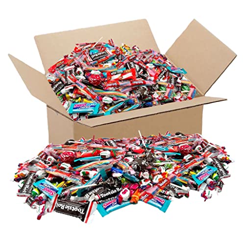 Party Candy Assortment 5 Pound Box, TWIZZLERS, Tootsie Fruit Chews