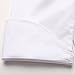 White chef uniforms unisex long and short sleeve coat catering jackets, Small, US Size XS (Tag S), White with Black