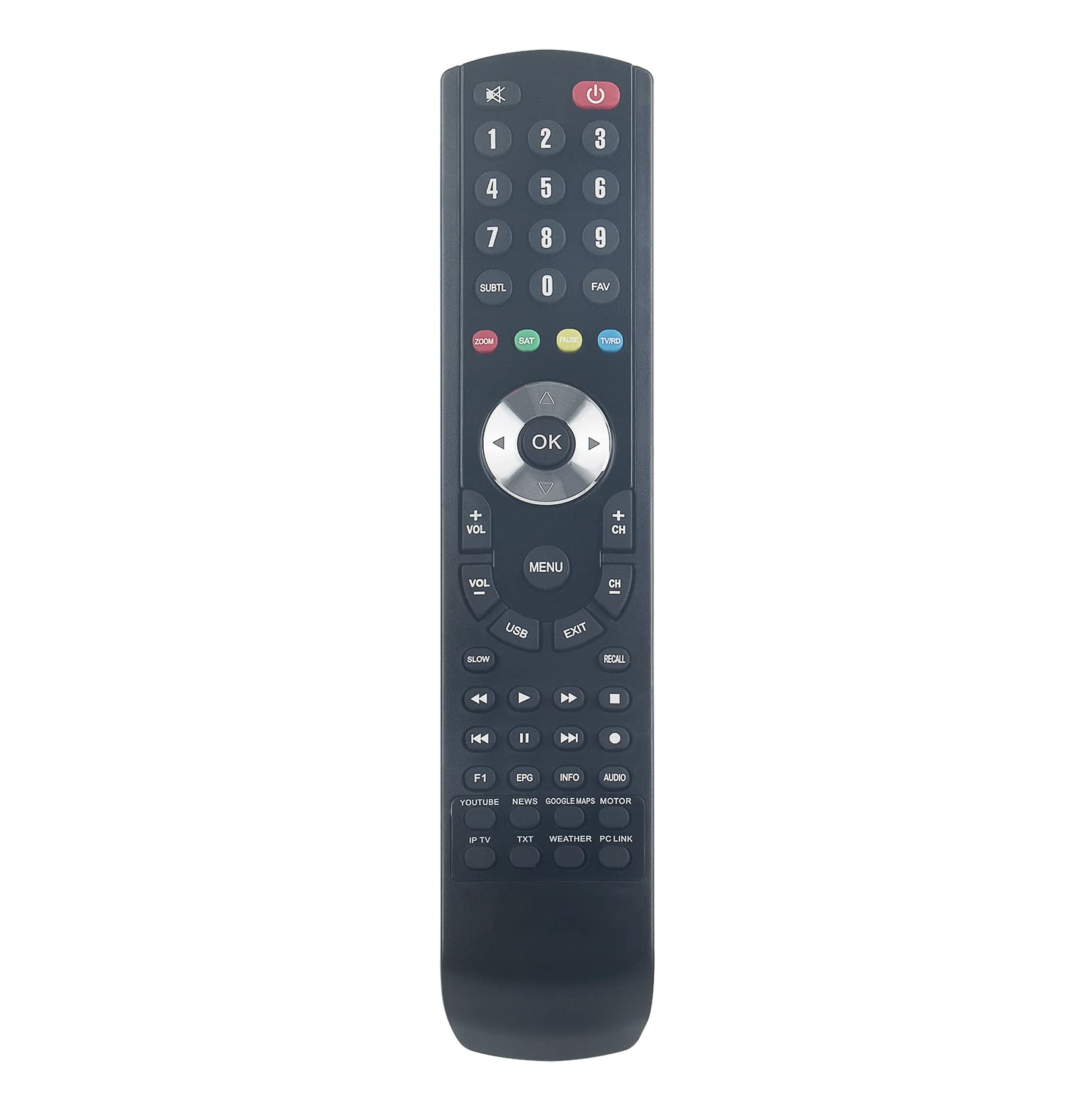 AULCMEET Replacement Remote Control Compatible with iStar Korea remote control for Mega & Classic Universal No for iStar devices like PLUS, Android