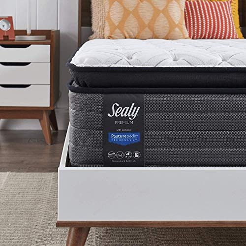 Sealy Response Premium 14Inch Cushion Firm Euro Pillow Top Mattress