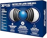 TaylorMade TM24 TP5 Golf Balls 12 Pack White view 4
