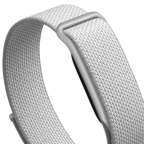 Band for Google Fitbit Air Adjustable Woven Nylon Band Compatible with Fitbit Air Screenless Fitness Tracker, Breathable Hook & Cycle Sport Wrist Strap, Quick Dry Replacement Nylon Watch Band for Work