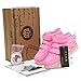 CIOR Kids Boy and Girl's 11 Color Wings Led Sneakers Light Up Flashing Shoes,102,06,35, 3 M US Little Kid, 02Pink
