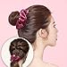 CENTSTAR 8 Pcs Premium Korean Velvet Hair Scrunchies Hair Bands Scrunchy Hair Ties Ropes Scrunchie for Women or Girls Hair Accessories with collection bags (8 PCS Korean Velvet Scrunchies)