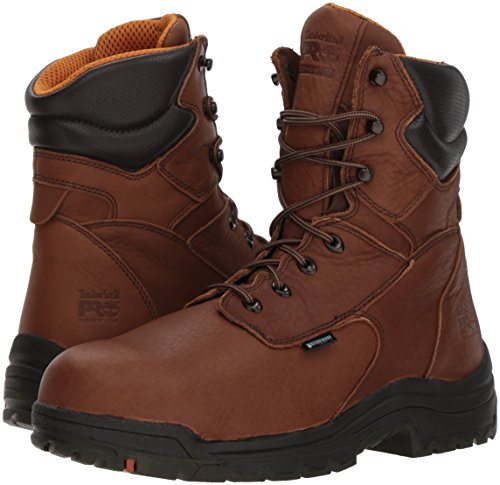 Timberland PRO Men's 47019 Titan 8" Waterproof Safety Toe Boot,Brown,15 M - Thumbnail 6