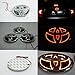 LED Illuminated Light Lighting Emblem Tuning Sticker 3M Badge Logo For Toyota (13 x 8.9 cm)