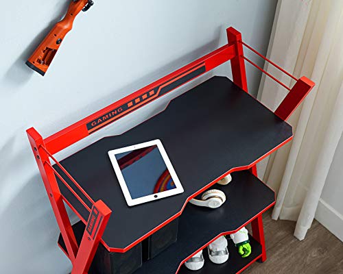 JJS 3-Tier Gaming Console Storage Shelf, Etagere Modern Display ...