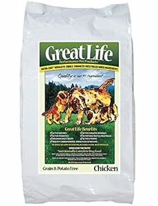 Great Life Grain and Potato Free Dog Food Formula, Chicken, 25-Pound