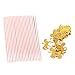 MonkeyJack 25x Glitter Gold Unicorn Paper Straws Disposable for Kids Birthday Party Decoration-Pink