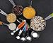 Measuring Cups and Spoons Set of 10, Stainless Steel Kitchen Cups and Spoons for Dry and Liquid Ingredients