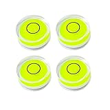 WOYISEPG 4Pcs Magnetic Bubble Spirit Levels Mini