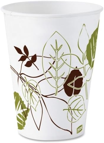 Wholesale CASE of 25 - Dixie Foods Pathways Design Wax-treated Cold Cups-Cold Cups, Waxed, 5oz., 50/PK, Pathways/White