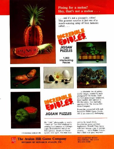 Incredible Edibles Daisyberries AKA Eggberries 1000 Piece Jigsaw Puzzle