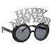 LUOEM Happy New Year Eyeglasses New Year Party Glasses Glitter Fancy Decorative Eyeglasses Celebration Party Favor for 2019 New Year's Eve Party Decors
