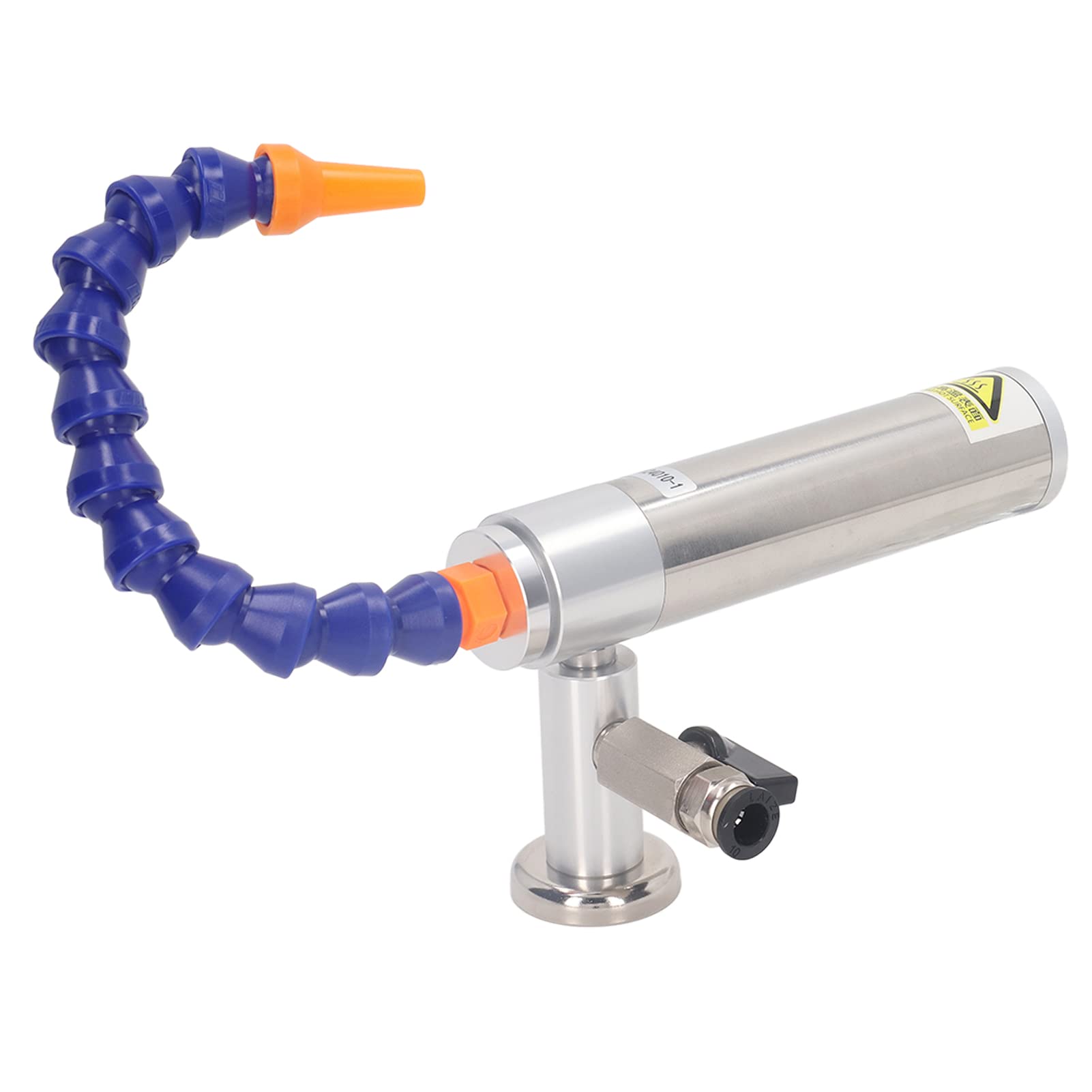 Cold Air Coolant Gun, Heat Resistant 5-Piece Set Robust Cold Air Coolant Gun for Welding