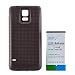 Galaxy S5 Extended Battery, MPJ 5600mAh High Capacity Extended Battery For Samsung Galaxy S5 I9600 SM-G900M, SM-G900A, SM-G900T, SM-G900V, SM-G900R4, SM-G900P, EB-B600 EB-B600BE EB-B600BU With NFC