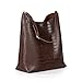 Crocodile Pattern Leather Latest Women Hobo Bag Tote Handbag Dailay Purse 2 Piece Bags Set