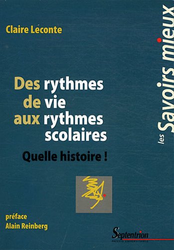Des rythmes de vie aux rythmes scolaires