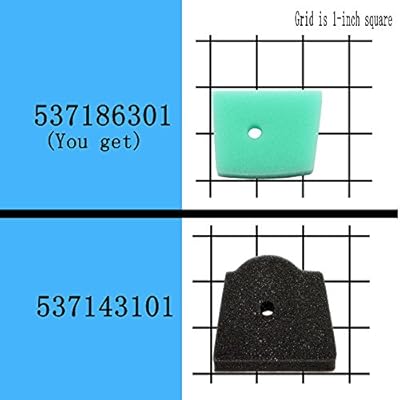 Panari 537186301 Air Filter Primer Bulb Fuel Spark Plug For